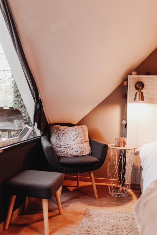 Chalet Scandinave Avec Sauna Ir - In The Woods Gesves Ngoại thất bức ảnh
