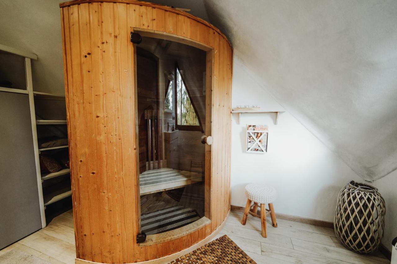 Chalet Scandinave Avec Sauna Ir - In The Woods Gesves Ngoại thất bức ảnh