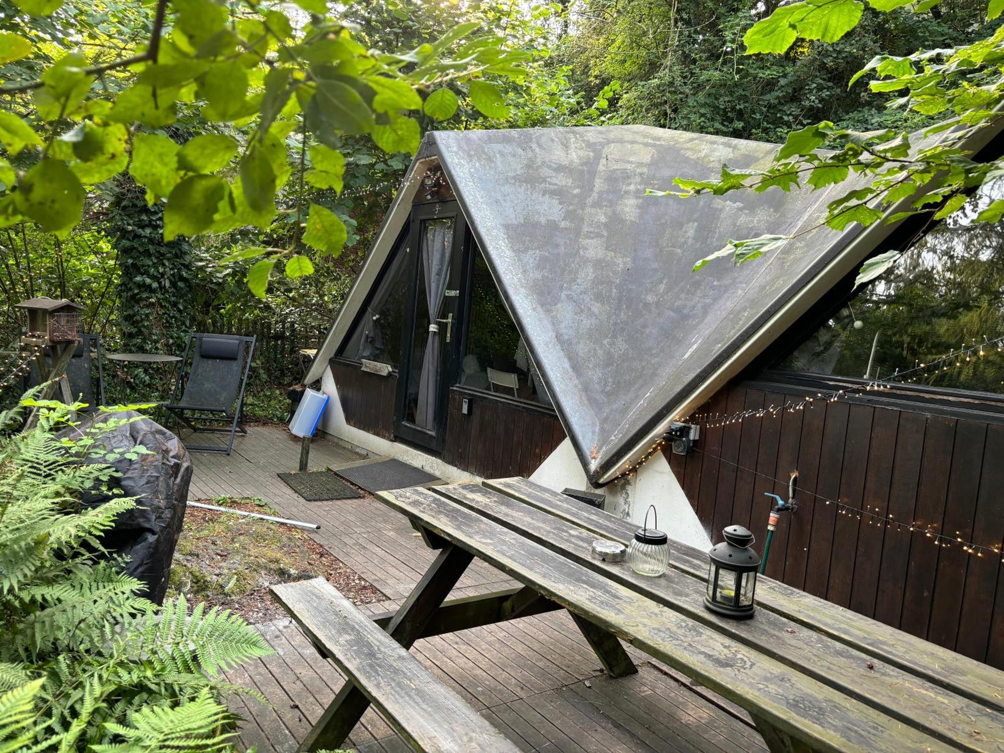 Chalet Scandinave Avec Sauna Ir - In The Woods Gesves Ngoại thất bức ảnh